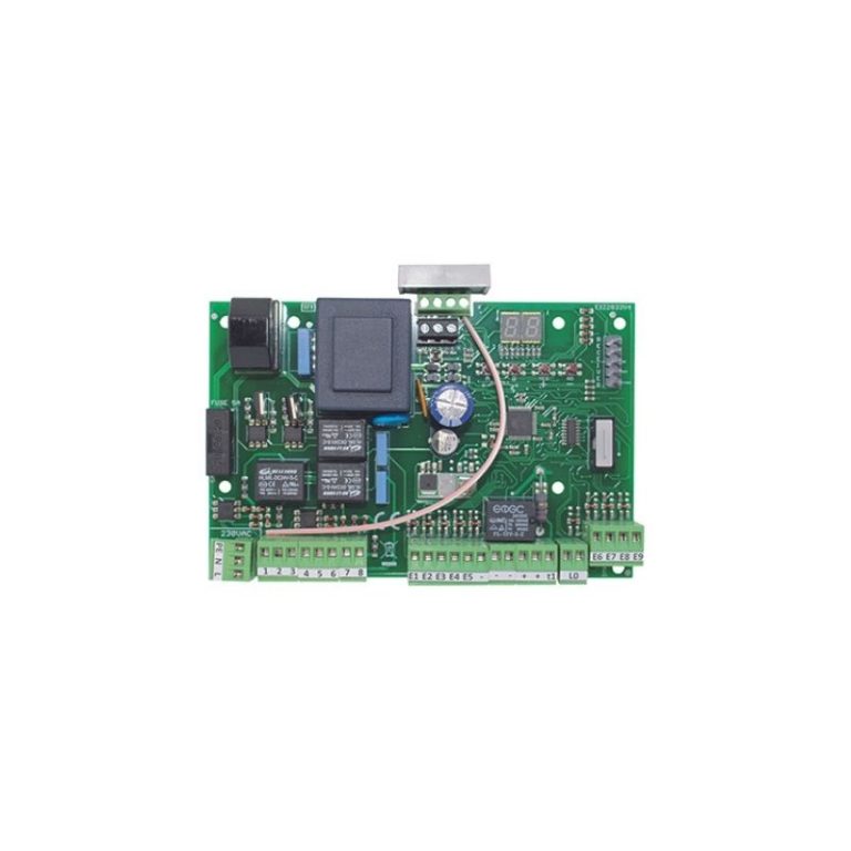 ABEXO 051D CENTRALE DI COMANDO UNIVERSALE PER MOTORI 220V c/rx 433 univ ...